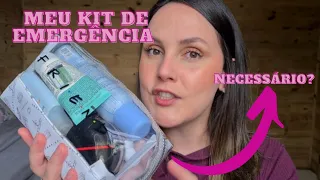 O QUE TEM NO MEU KIT DE EMERGÊNCIA | KIT DE HIGIENE | NECESSAIRE DE CUIDADOS PESSOAL E MAKE