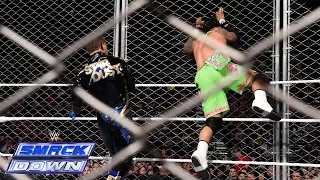 The Usos vs. Gold & Stardust - WWE Tag Team Championship Steel Cage Match: SmackDown, Nov. 7, 2014