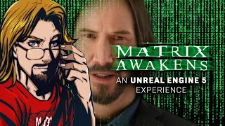 WHAT IS REAL?! Matrix Awakens - Unreal 5 Tech Demo