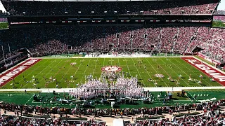 The University of Alabama Million Dollar Band Halftime Show "Roll Tide Radio" and Senior Recognition