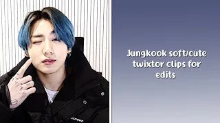 Jungkook soft/cute twixtor clips for edits | +sharpen ver in desc