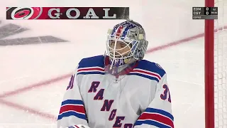 Carolina Hurricanes vs New York Rangers - Round 2 - Game 1 - OT Winning Goal