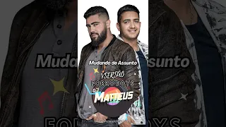 Henrique e Juliano - Mudando de Assunto ( VERSÃO FORRO BOYS ) DJ MATTHEUS