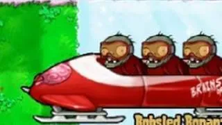 Plants vs Zombies - Bobsled Bonanza - How to beat it