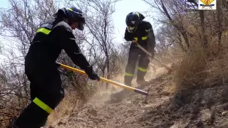 Academia Uso de Herramientas para combate de incendios Forestales
