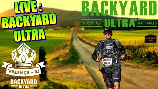 LIVE sobre BACKYARD - Primeira Backyard Ultra do Rio