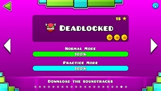 Geometry Dash - "Deadlocked" 100% Complete [All Coins] | GuitarHeroStyles