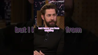 He couldn’t believe John Krasinski is married to Emily Blunt  #shorts