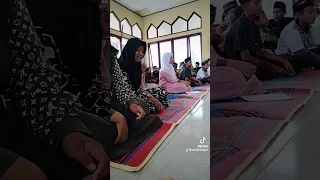 kegiatan isra' mi'raj nabi Muhammad Saw bersama perpustakaan dan anak" dari SMP NEGERI 9 SINTANG
