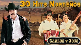 Lalo Mora y Carlos y José - 30 Hits Norteños - Puros Corridos Viejitos