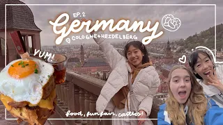 🍳 Germany trip 2024 pt. 2 || Heidelberg & Cologne + Special guest! 🚂