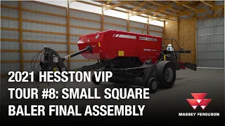 2021 Hesston VIP Tour #8: Small Square Baler Final Assembly