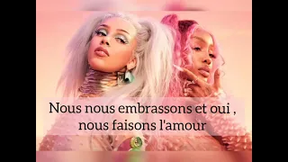 Doja cat - Kiss me more feat SZa [Traduction en français]