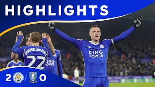 Vardy DOWNS the Owls 🐐 | Leicester City 2 Sheffield Wednesday 0