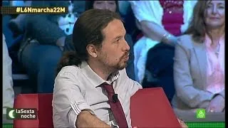 laSexta Noche - Pablo Iglesias: "Ha habido una lección de dignidad de un pueblo que está harto"