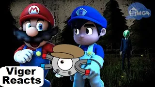 Viger Reacts to SMG4's "The Watermelon Man"