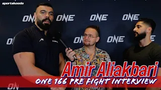 Amir Aliakbari ONE 166 pre-fight interview