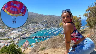 DAY TRIP CATALINA ISLAND VLOG - Avalon, CA *hidden gem near LA* | Travel Nurse Amber