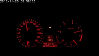 BMW E90 318d Stage 3 acceleration 0-200