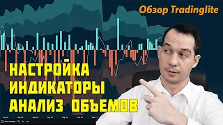 Обзор сервиса Tradinglite - индикаторы Volume + и Volume Delta, настройка внешнего вида