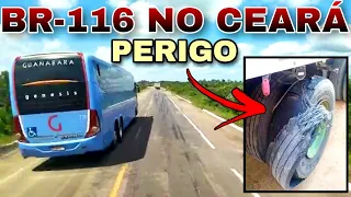 BR-116 no Ceará,"perigo e triste realidade"