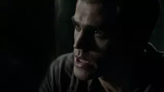 Stefan & Caroline - 2x03 #8 (Stefan saves Caroline from the werewolf)