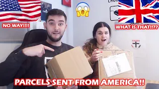 British Couple Open First Ever Parcels From America! (OMG! Really!?)