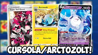 Don’t Attach Energy! Galarian Cursola/Arctozolt Deck! Champion's Path PTCGO