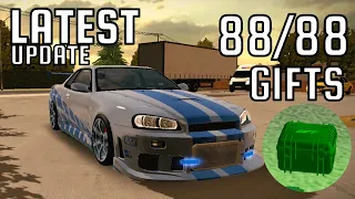 All 88 Gifts Complete Locations | Car Parking Multiplayer | Guide