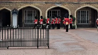 Military band changing of the Guards st James's Palace 23 September 2022#buckinghampalace