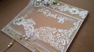 Rustic Wedding Book Tutorial