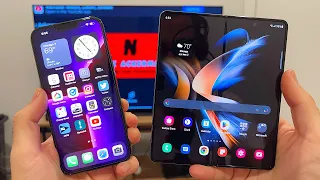 iPhone vs Galaxy Z Fold 4 - The Truth