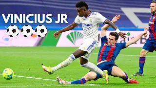 Vinicius Junior First Career Hattrick | Vs Levante