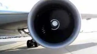 engine start boeing 767-300