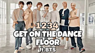 1234 GET ON THE DANCE FLOOR ft.BTS || Btsdance Battle  || Hindisong || Snowbedits