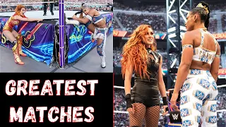 Becky Lynch vs Bianca Belair - GREATEST MATCHES