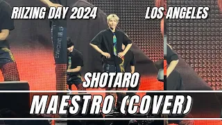 4K RIIZE SHOTARO Covers SEVENTEEN “Maestro” FanCon LA Los Angeles RIIZING DAY 2024 #RIIZE #SVT #kpop