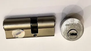 Zamek Gerda Rim Pro System ZX 1000 i wkładka Gerdy Pro System - różnice, odczucia... #lockpicking