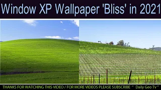 Windows XP Wallpaper 'Bliss' in 2021 | #shorts