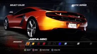 NFS:HP-Racer-Exotic Series- McLaren MP4-12C HD