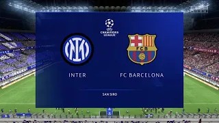 FIFA 23 Xbox S|X Inter vs Fc Barcelona -UEFA CHAMPION LEAUGE Full Match & Gameplay EXCITING GAME!