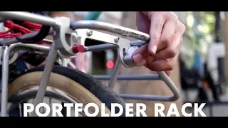 Soma Folding Porteur Bike Rack Demo