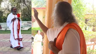 Glimpses of Gurudev Sri Sri Ravi Shankar from Bangalore Ashram