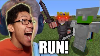 Minecraft Editor REACTS TO I finally teamed with Dream & Technoblade... - TommyInnit