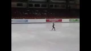 Kaetlyn Osmond (CAN) - SP Practice; 2015 Nebelhorn Trophy; Oberstdorf, Germany; 23-09-15