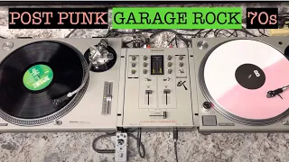 Post punk, Garage, 70s records all vinyl mix