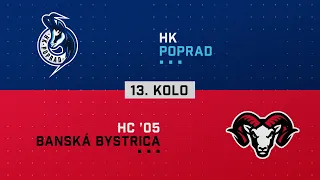 13.kolo HK Poprad - HC 05 Banská Bystrica HIGHLIGHTS