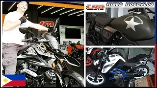 UM Motorcycles PH - Visiting Dealership - Test Ride - Mixed MotoVlog