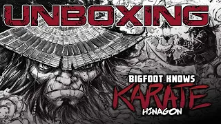 New Comic Book Review: Bigfoot Knows Karate- Hinagon (Unboxing)