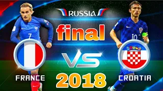 France vs Croatia & 4-2 world cup final 2018